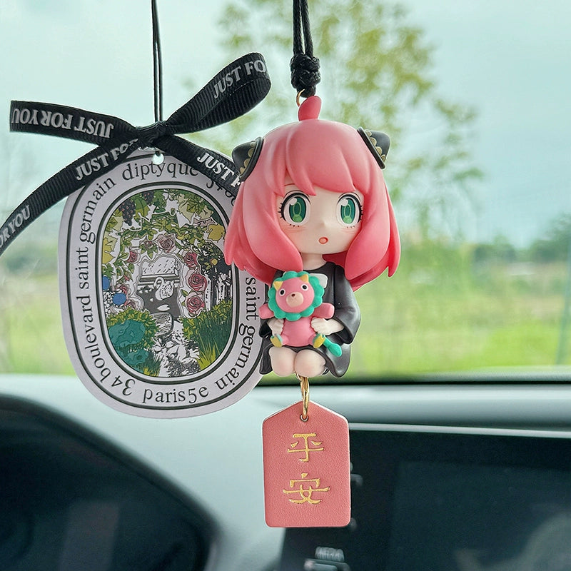 Aniya Doll Charm Rearview Mirror Ornament
