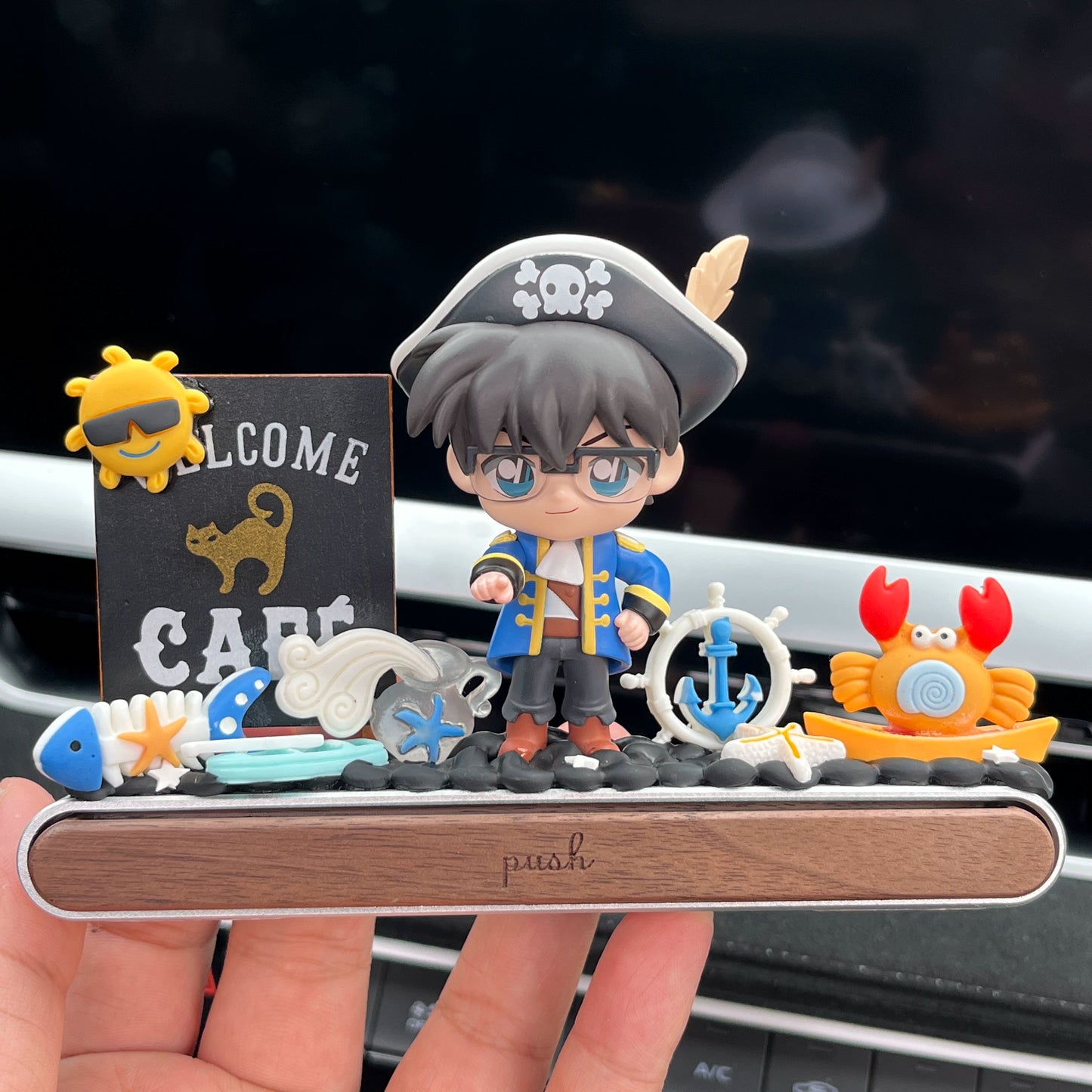 Kaido K Phantom Thief Dashboard Ornament