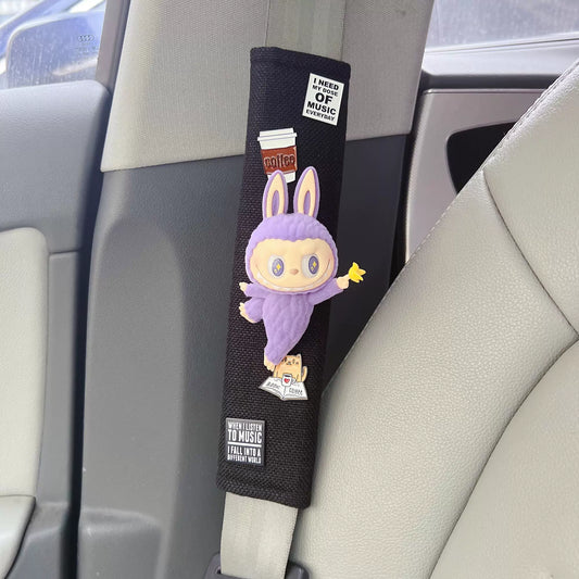Cute Bunny Plush Seat Belt Cover