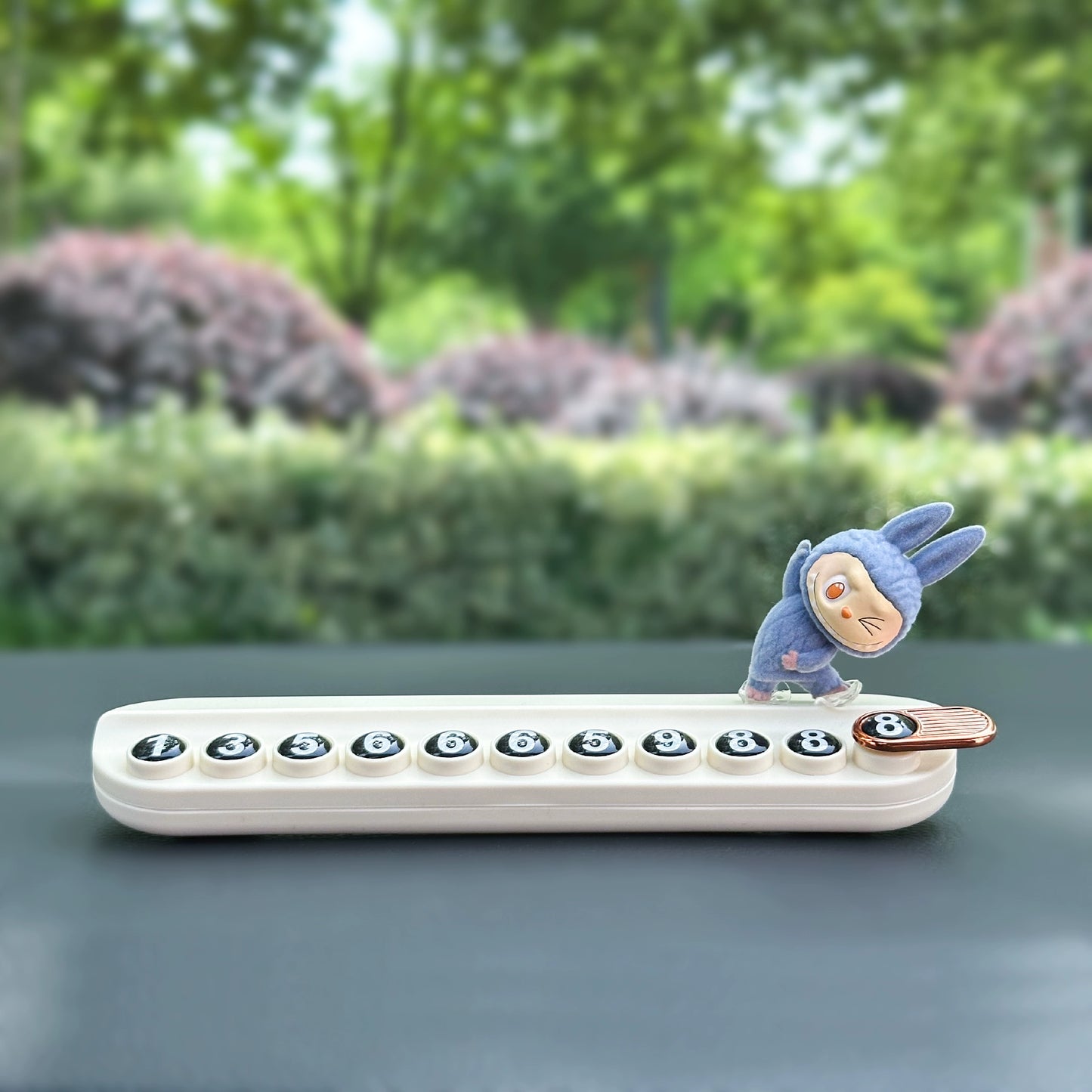 Cute Bunny Dashboard Ornament