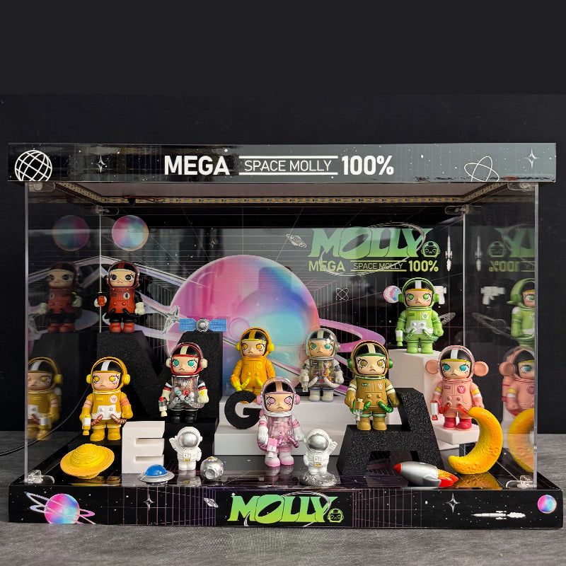 Mega Space Galaxy Display Box – Molly-Inspired (100% Anniversary Edition)