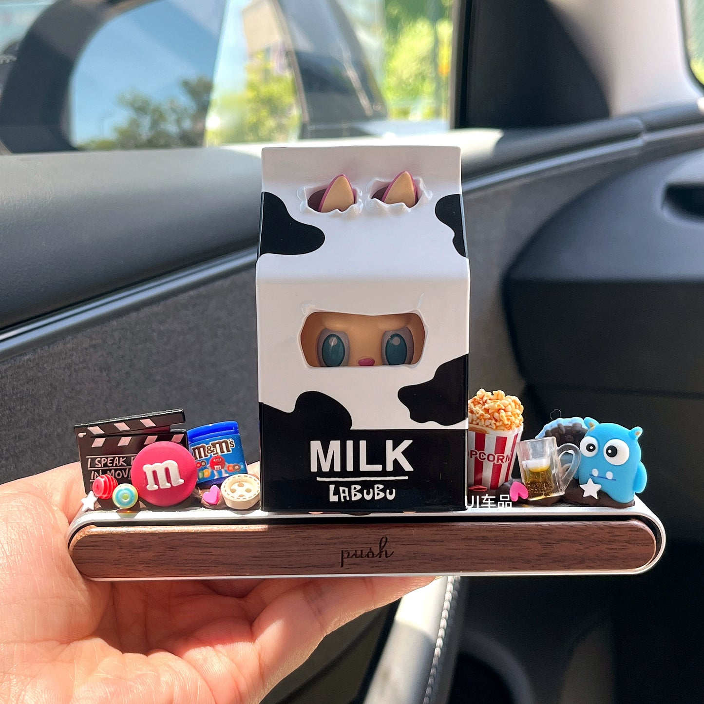 Cute Bunny Convenience Edition Dashboard Charm