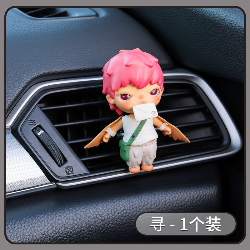 Sleepy Devil Boy Car Air Vent Diffuser