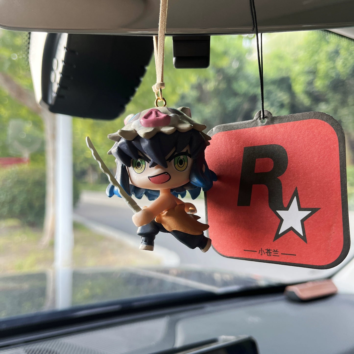 Anime Chibi Hanging Mirror Charm