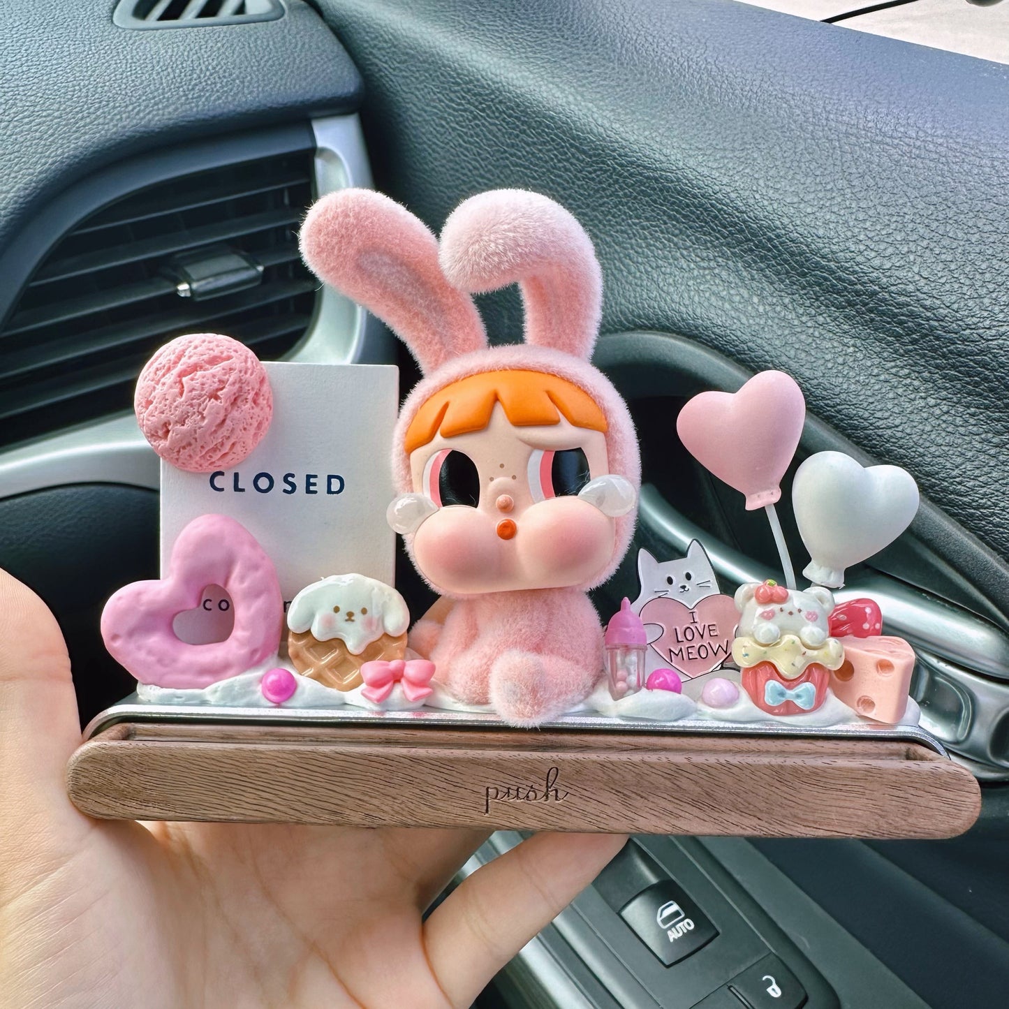 Powerpuff Bunny Dashboard Ornament
