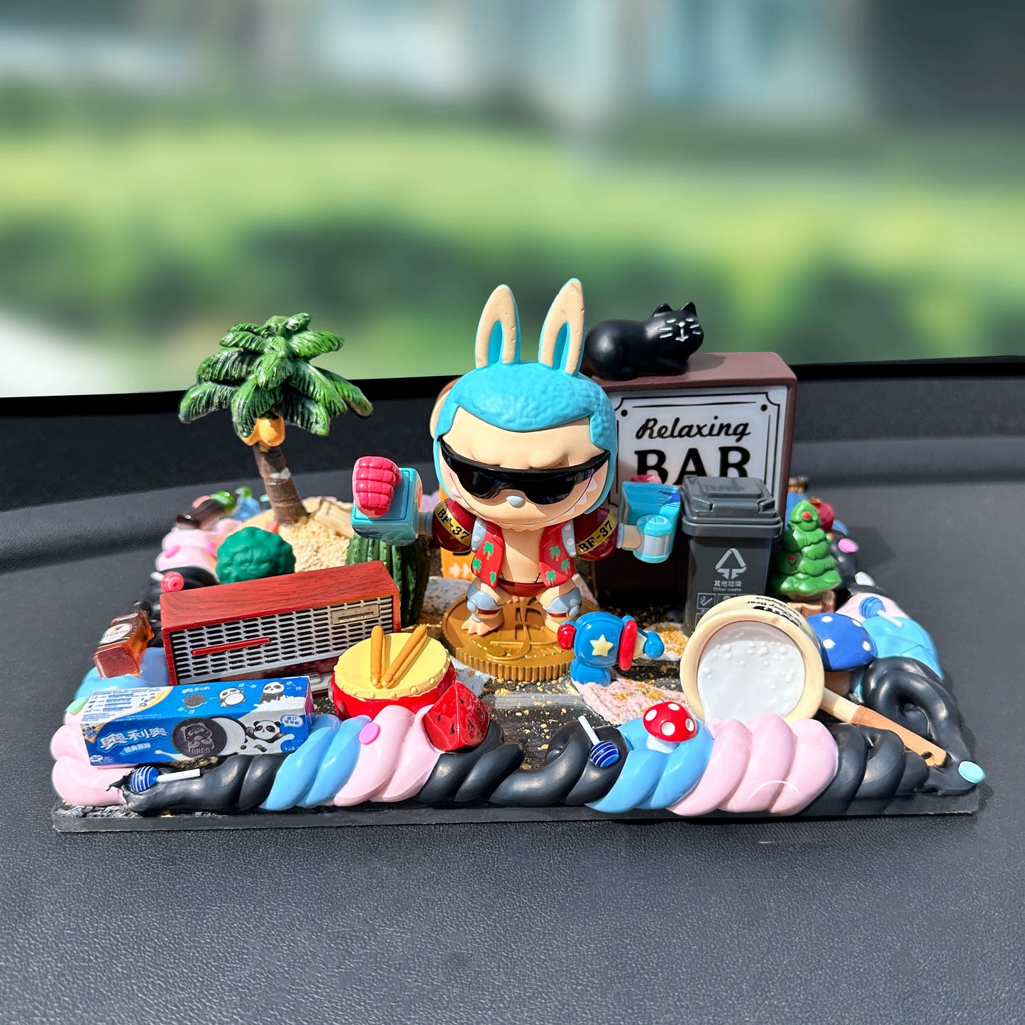 LuffyGo™ Pirate Adventure Dashboard Ornament