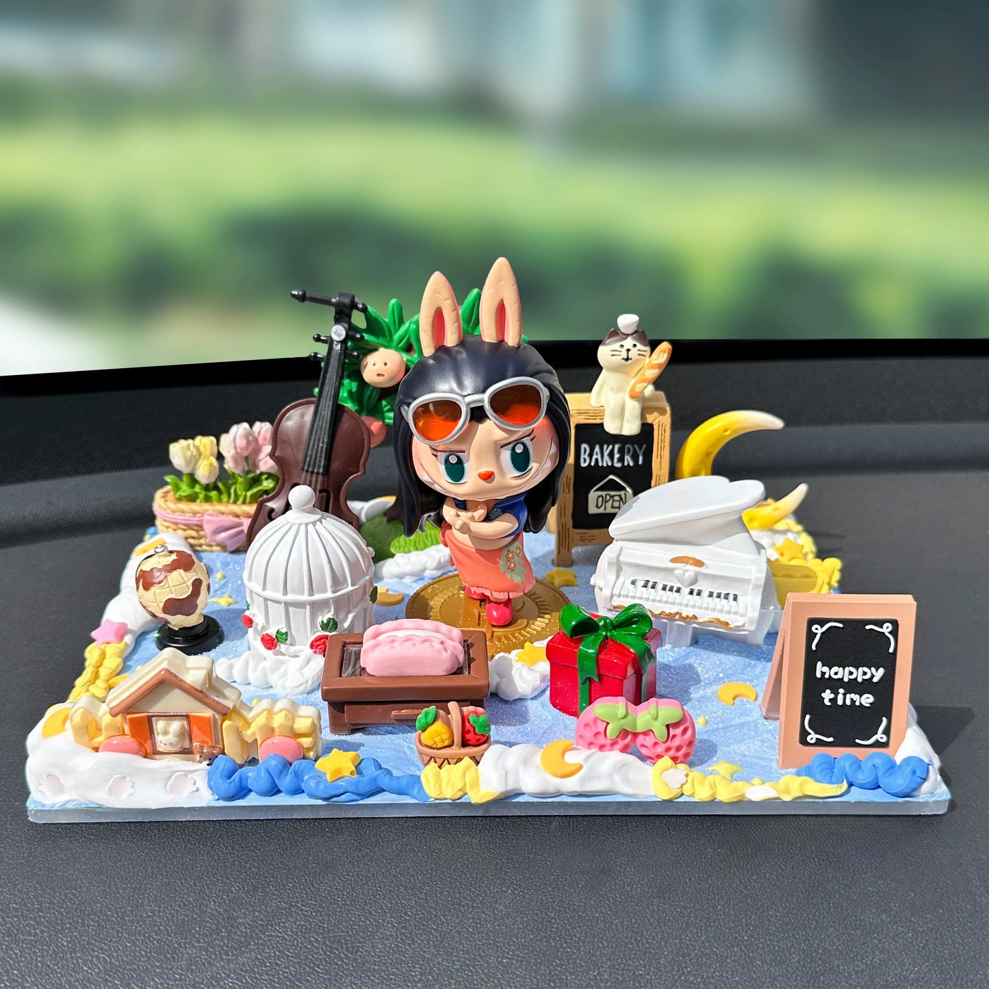 LuffyGo™ Pirate Adventure Dashboard Ornament