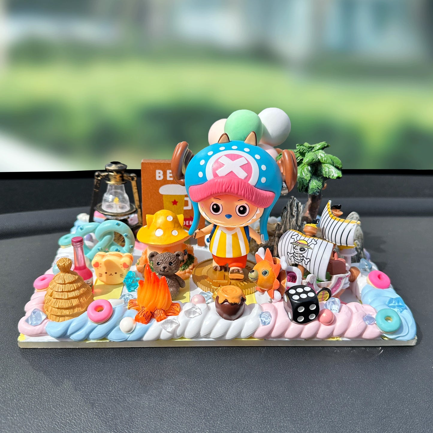 LuffyGo™ Pirate Adventure Dashboard Ornament