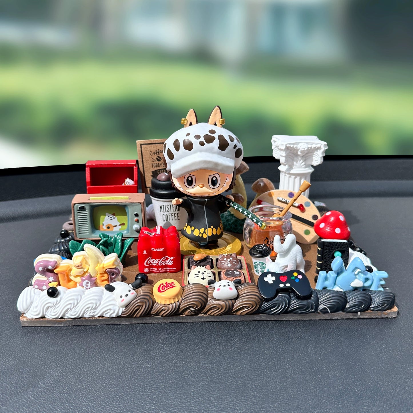 LuffyGo™ Pirate Adventure Dashboard Ornament