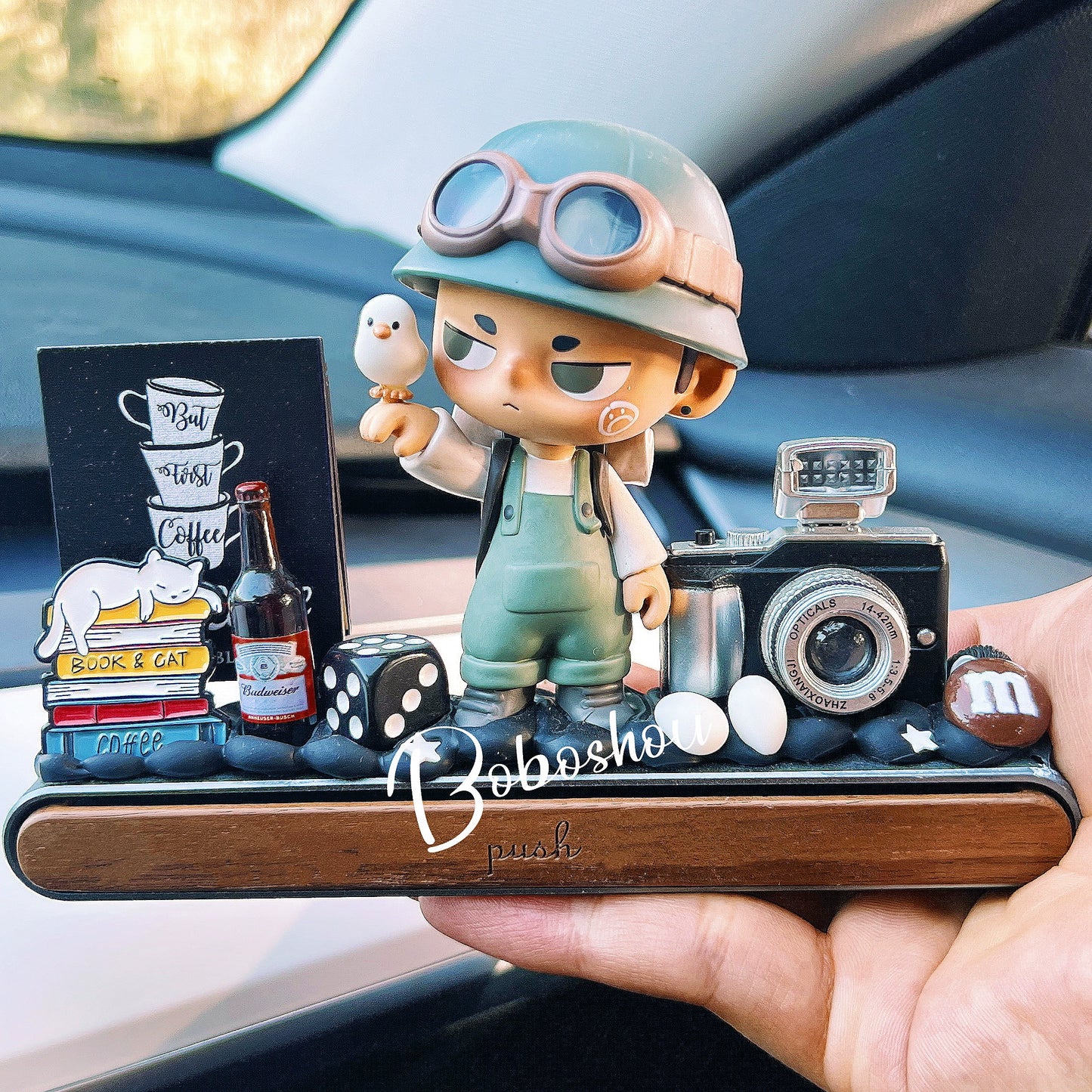 Kubo Boy Dashboard Ornament