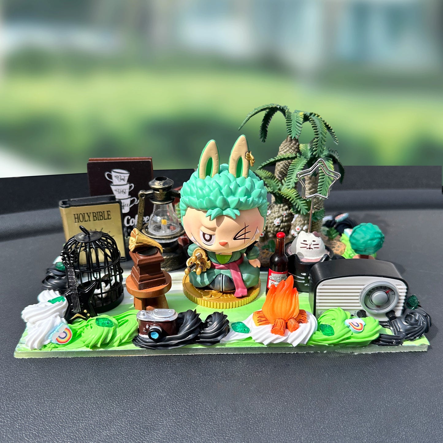 LuffyGo™ Pirate Adventure Dashboard Ornament